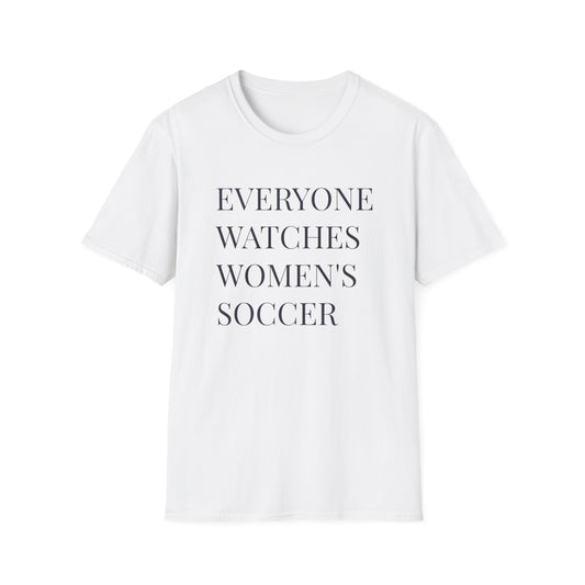 Womens Soccer T-Shirt, Female Athlete Sports Women's Sports - PopCultureByDesign36