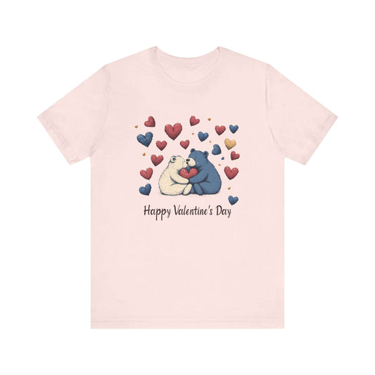 Bear Valentine Shirt, Cute Bear Shirt, Teddy Bear Shirt, Heart Valentine Shirt - PopCultureByDesign36