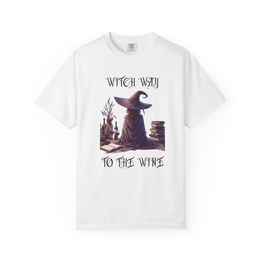 Funny Halloween Shirt, Halloween Witch Shirt, Wine Drinker Gift - PopCultureByDesign36
