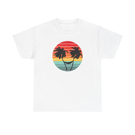 Retro sunset, Palm Tree shirt, Beach vibes shirt, Summer time - PopCultureByDesign36