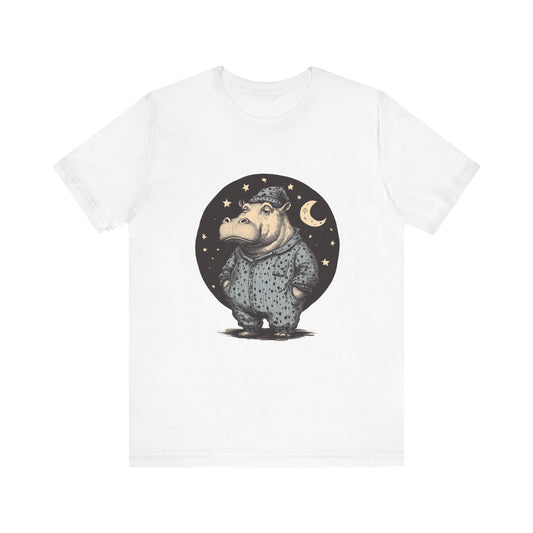 Sleepy Hippo Shirt, Funny Hippo Shirt, Cute Hippo Shirt - PopCultureByDesign36