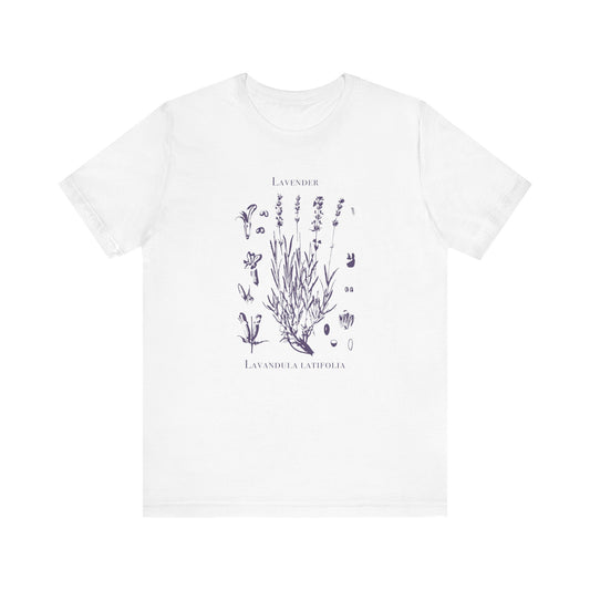 Retro Lavender Adult Shirt, Wildflowers Nature Shirt, Botanical Shirt - PopCultureByDesign36