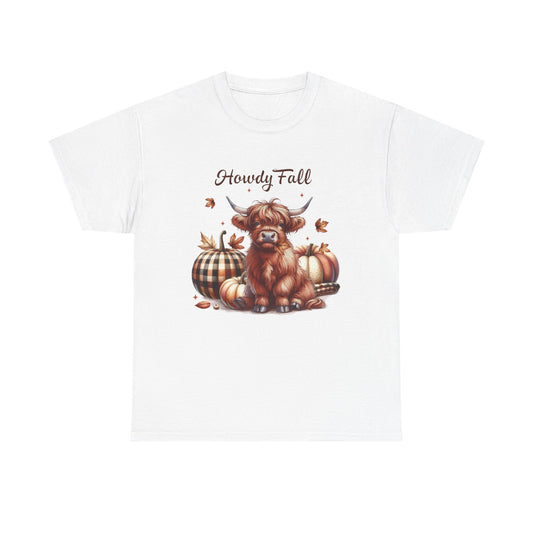 Howdy Fall, Moody shirt, Funny Cow shirt, Cow Shirt - PopCultureByDesign36