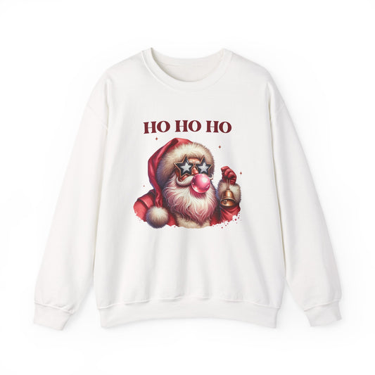 Ho Ho Ho Christmas Vintage Shirt, Santa Inspired, Funny santa sweatshirt - PopCultureByDesign36