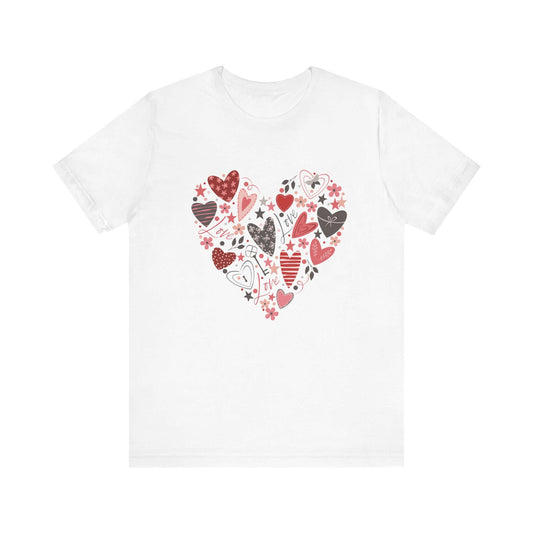 Valentine Heart Shirt, Heart Shirt, Love Shirt, Valentine Shirt, Valentines Day Shirt - PopCultureByDesign36