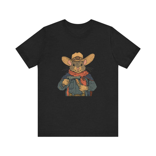 Funny Cowboy Mouse Shirt, Funny Rodent Shirt, Funny Mouse Shirt - PopCultureByDesign36