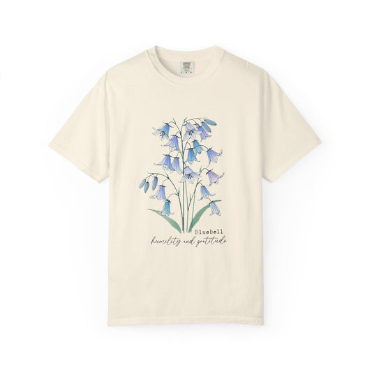 Bluebells Kindness Shirt, Bluebells Floral Shirt, Flower Tee - Popbydesign