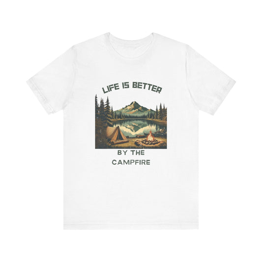 Camping by the lake, Camping shirt, Adventure shirt - Popbydesign