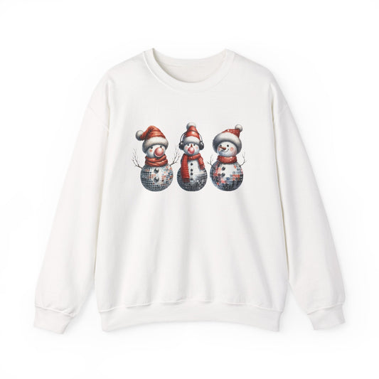 Christmas Snowman Sweatshirt, Christmas Sweatshirt,Family Christmas Sweatshirt - Popbydesign