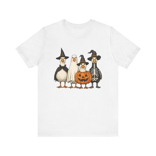 Duck Halloween Tee, Funny Halloween Duck Shirt - Popbydesign