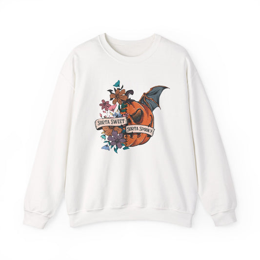 Funny Halloween Sweatshirt, Halloween Pumpkin Sweatshirt - Popbydesign