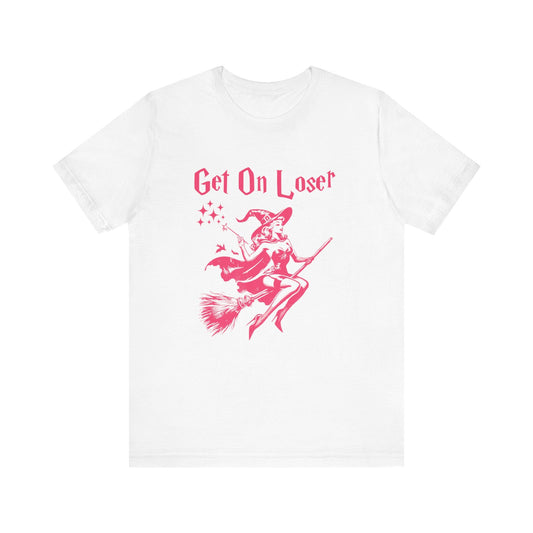 Funny Halloween Witch Shirt, Get In Loser,Trendy Witch Shirt - Popbydesign