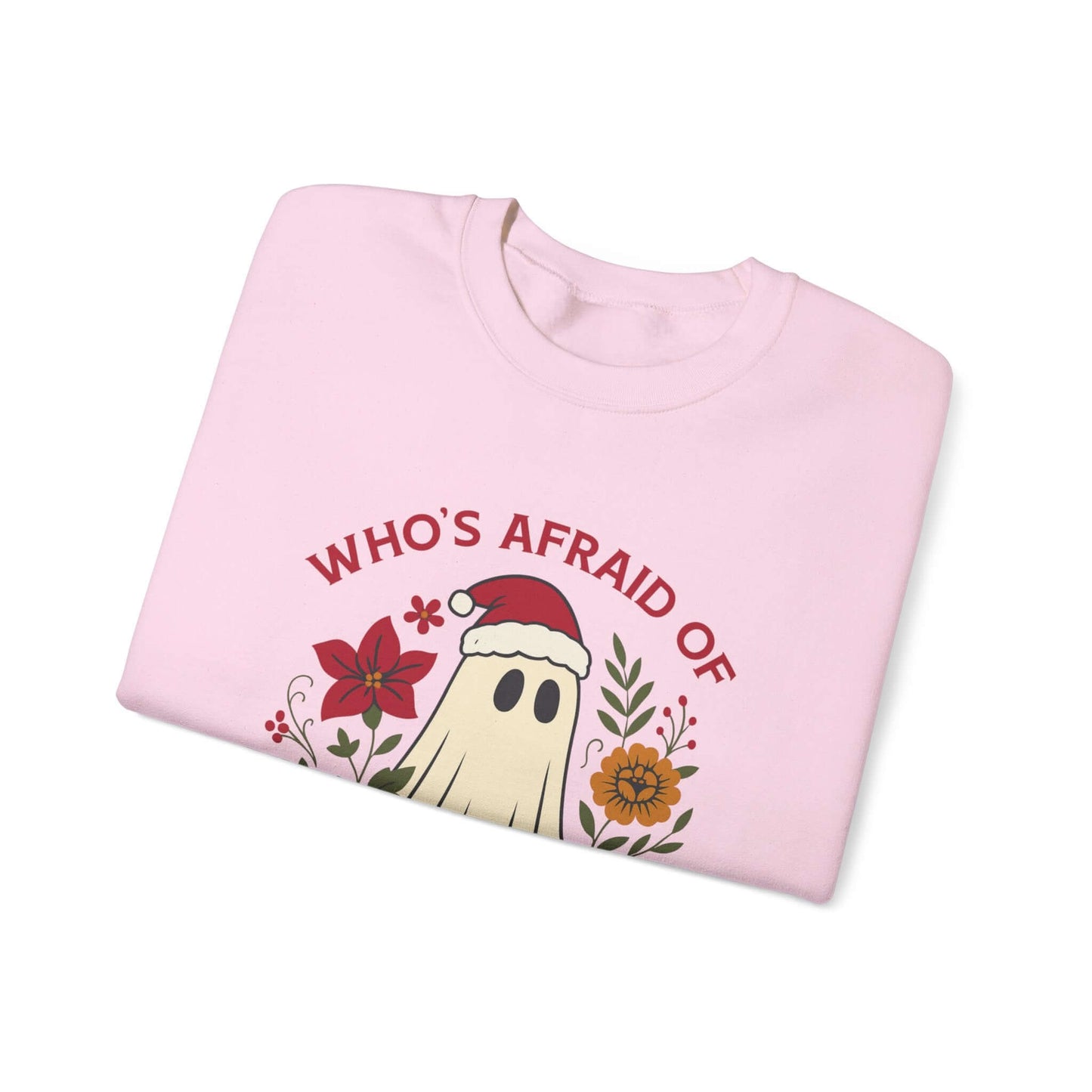 Halloween Ghost Santa Shirt, Bougie Ghost Sweatshirt - Popbydesign