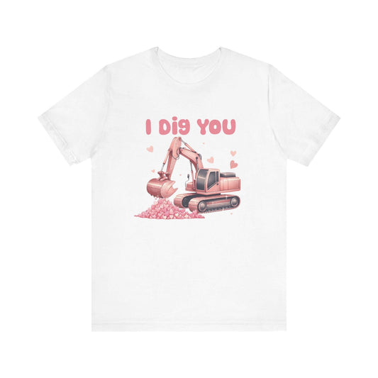 I Dig You Shirt, Valentines Day Shirt, Kid Valentines Shirt - Popbydesign