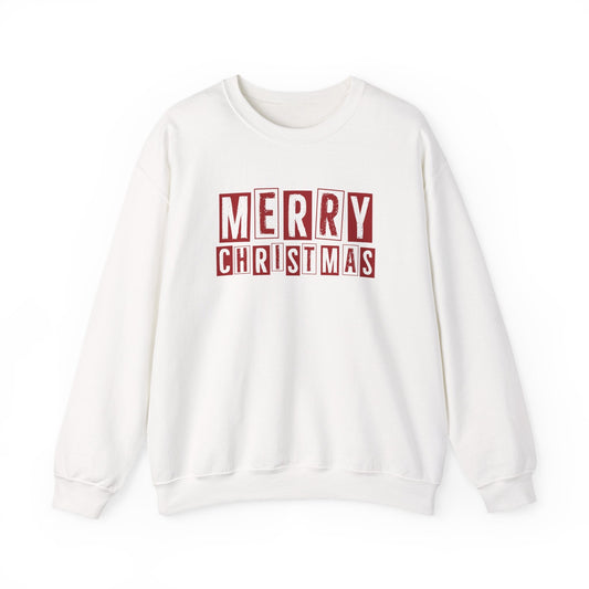 Merry Christmas Sweatshirt, Christmas Season Sweatshirt - Popbydesign