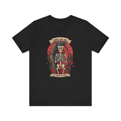 Valentine's Day Shirt, Funny Skeleton Valentines Shirt, I'm Dead Inside - PopCultureByDesign36