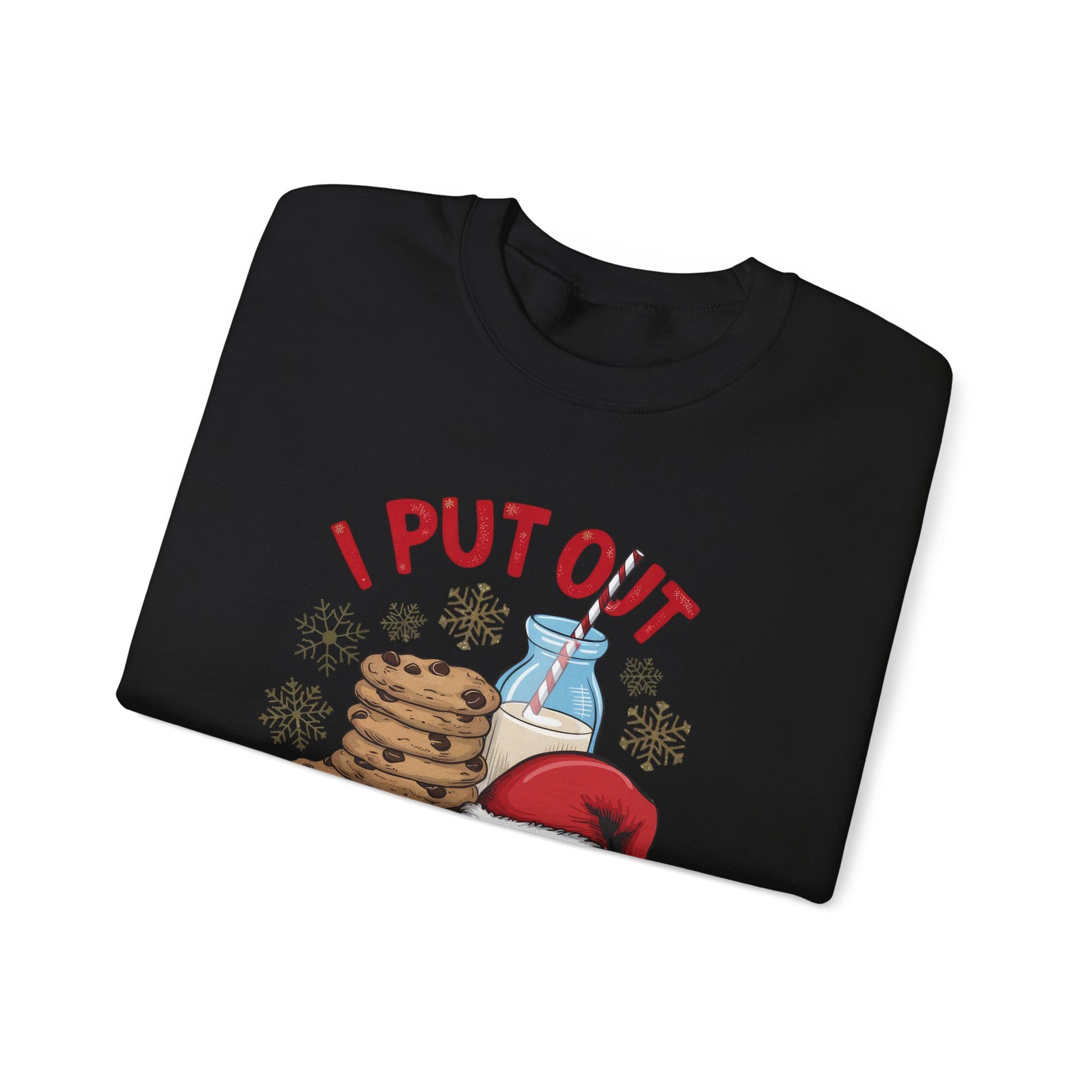 I Put Out For Santa Sweatshirt, Funny Christmas Shirt, Funny Santa Shirt - PopCultureByDesign36