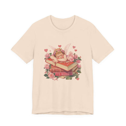 Reading Cupid Shirt, Funny Cupid Shirt, Cupid Love Shirt, Book Reader Shirt - PopCultureByDesign36