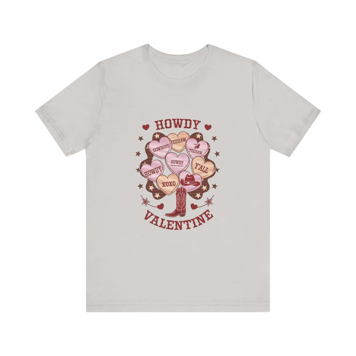 Candy Heart Shirt, Valentine's Day Gift, Country Conversation Hearts Shirt - PopCultureByDesign36