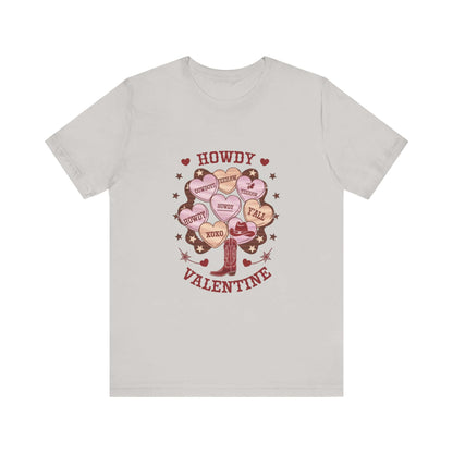 Candy Heart Shirt, Valentine's Day Gift, Country Conversation Hearts Shirt - PopCultureByDesign36