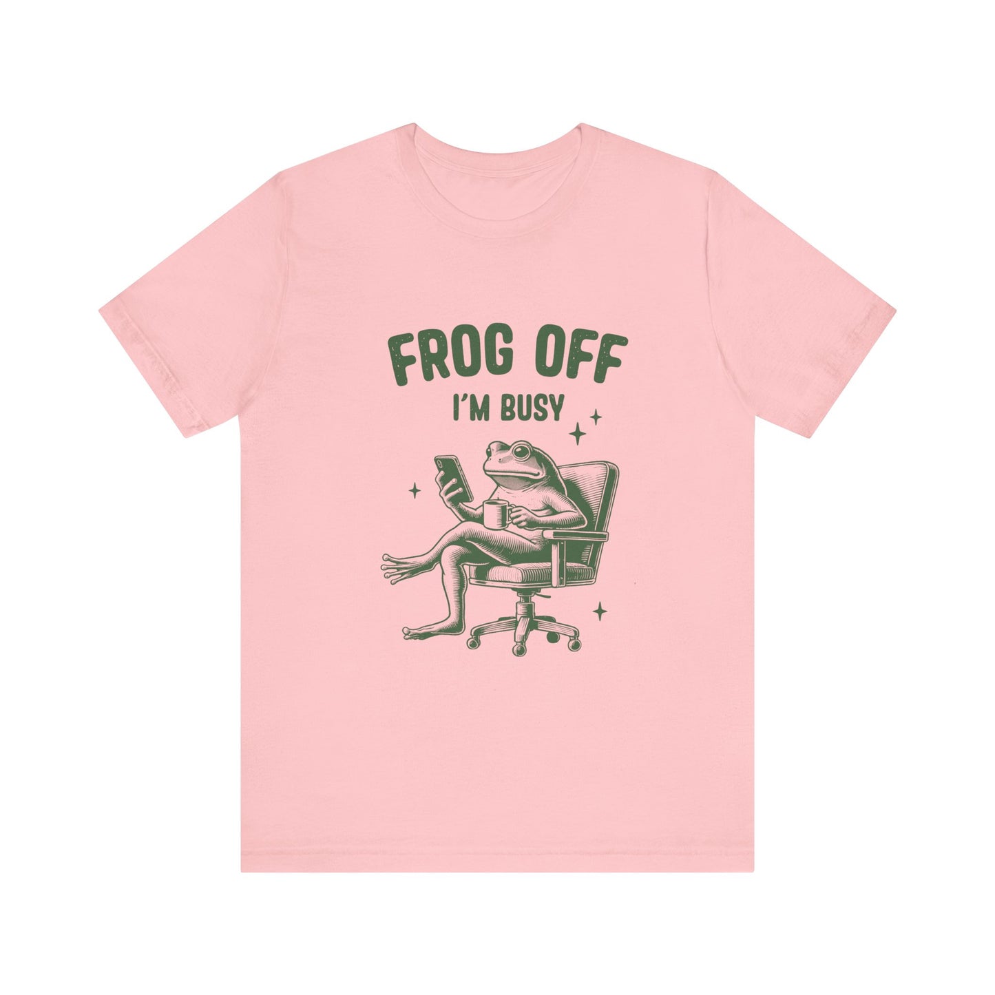 Frog Off Im Busy Shirt, Frog Pond TShirt, Meme Frog Shirt - PopCultureByDesign36