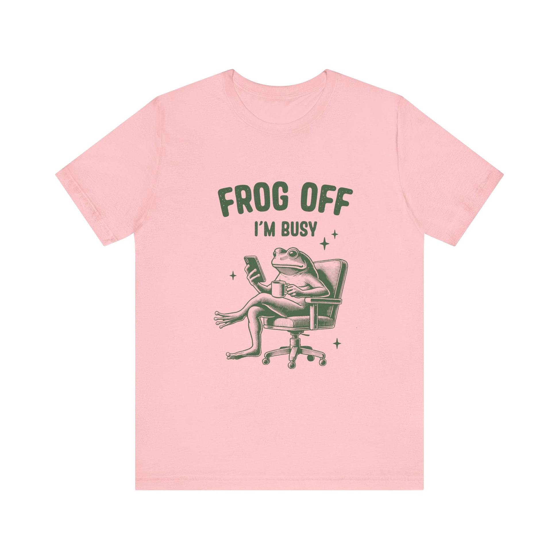 Frog Off Im Busy Shirt, Frog Pond TShirt, Meme Frog Shirt - PopCultureByDesign36