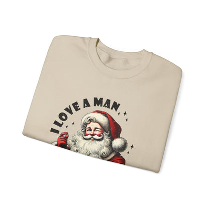 Retro Santa sweatshirt, Old school Santa, Sarcastic Santa, Funny Santa - PopCultureByDesign36