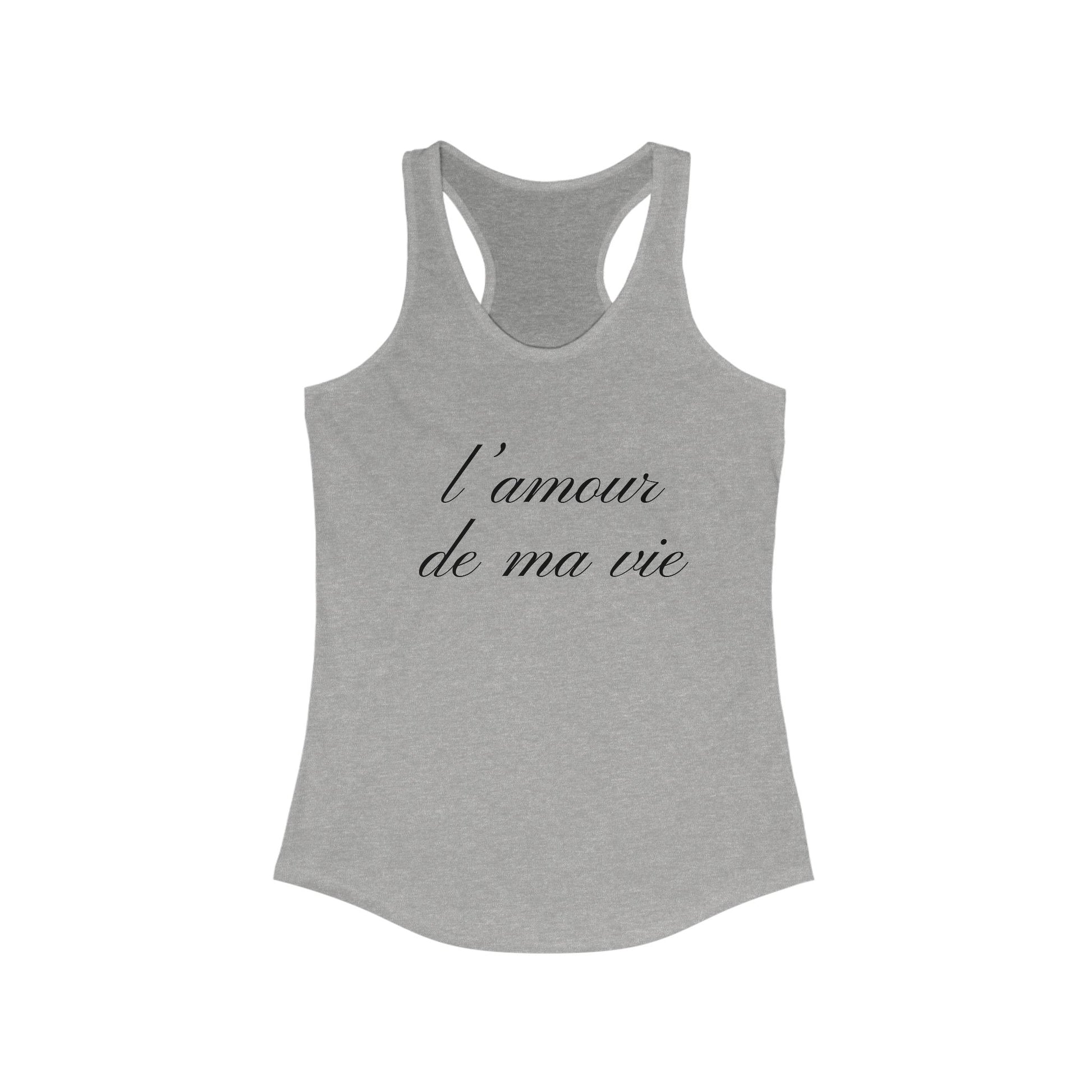 l amour de ma vie Tank Top, Gift For Paris Lover, Paris Girl - PopCultureByDesign36