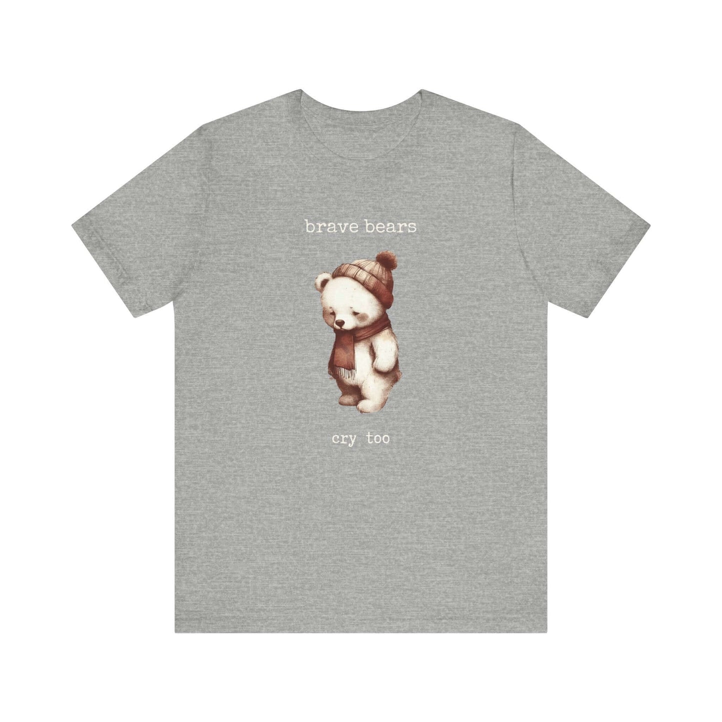 Brave Bears Cry Too Shirt, Vintage Bear Shirt, My tummy Hurts Shirt - PopCultureByDesign36