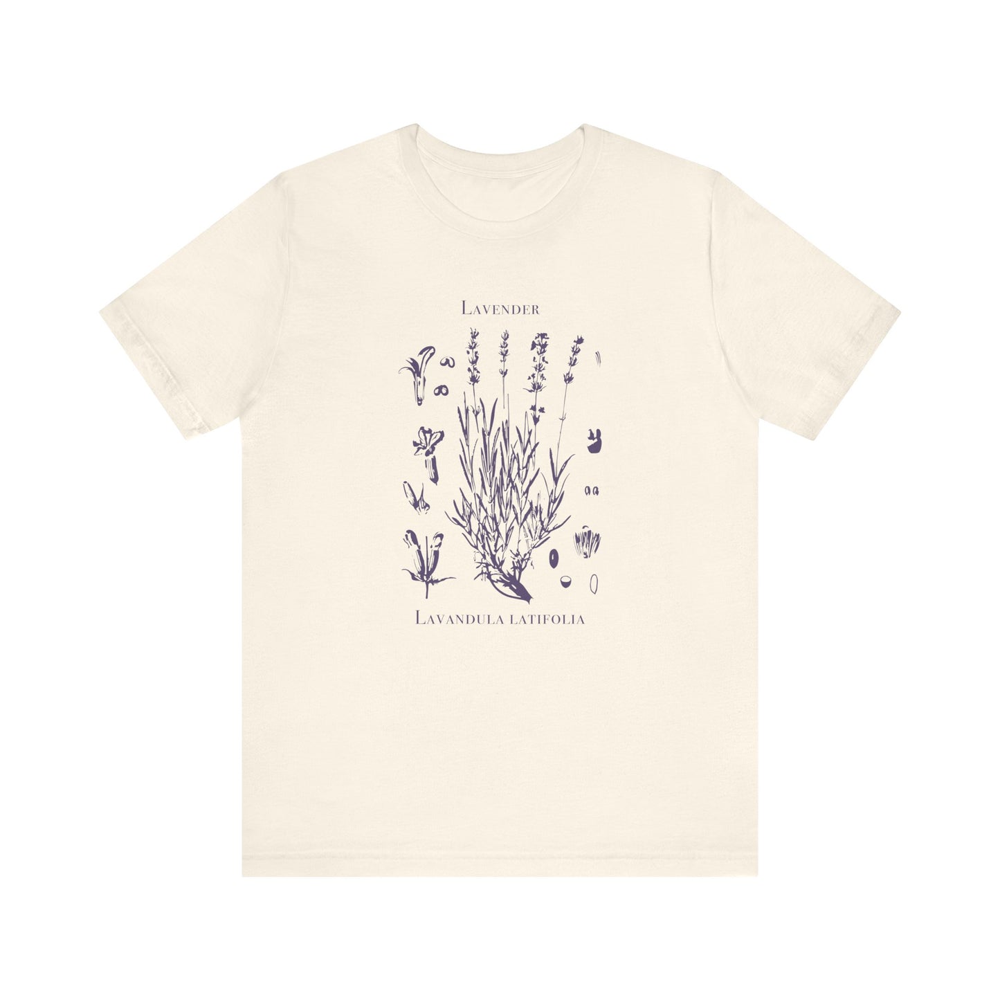 Retro Lavender Adult Shirt, Wildflowers Nature Shirt, Botanical Shirt - PopCultureByDesign36