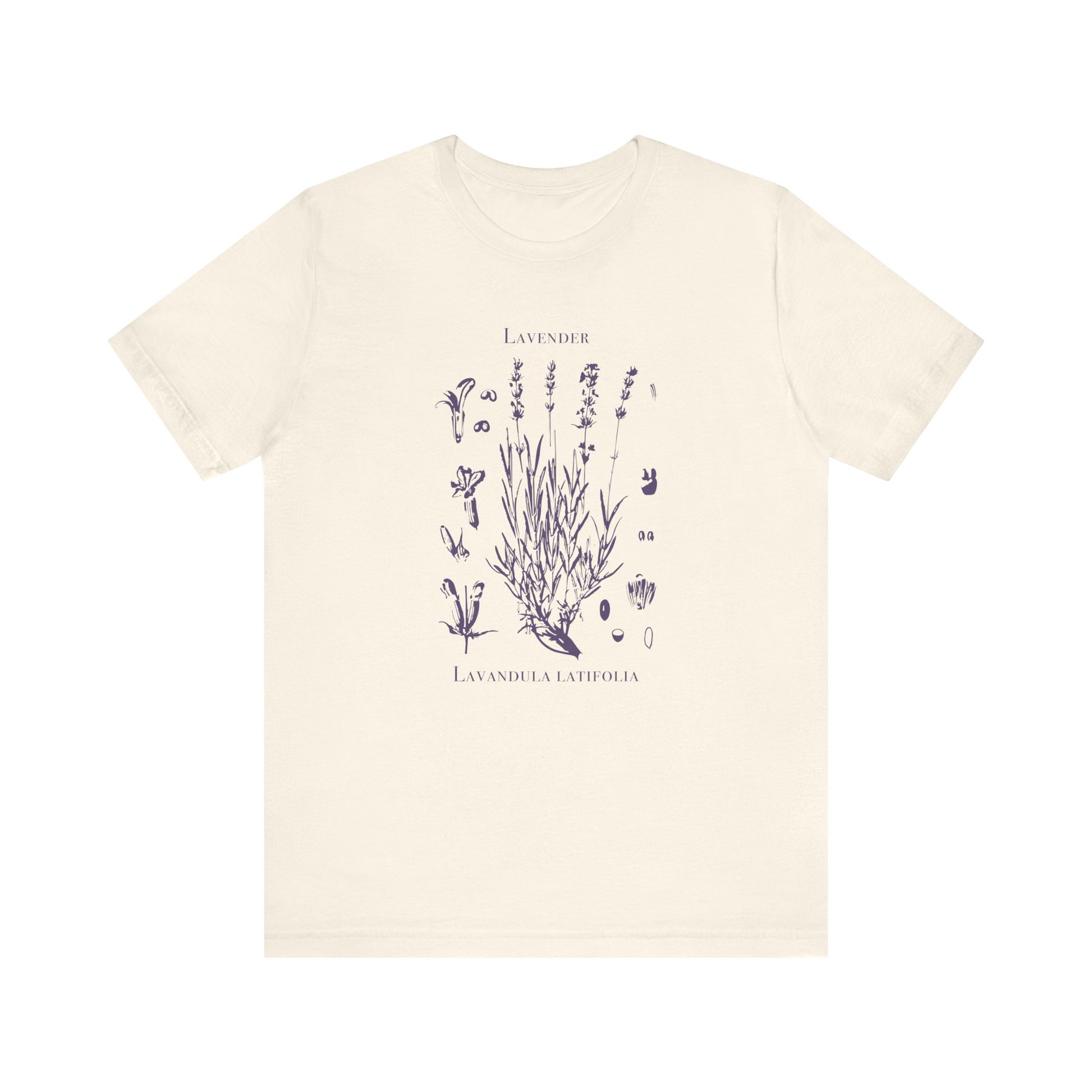 Retro Lavender Adult Shirt, Wildflowers Nature Shirt, Botanical Shirt - PopCultureByDesign36