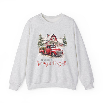May your day be farmy and bright, Country Farm Christmas shirt - PopCultureByDesign36