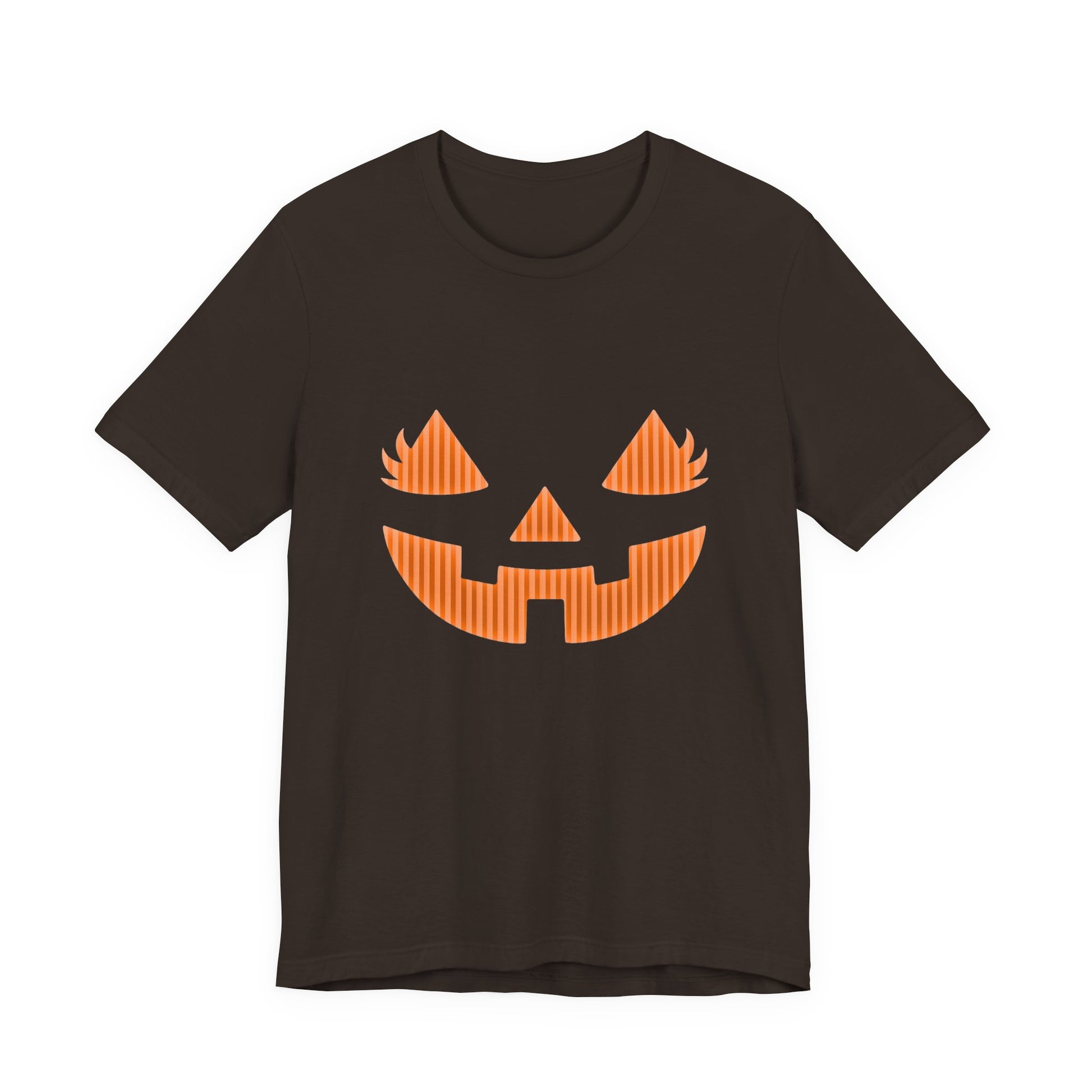 Halloween Pumpkin Tee, Spooky Shirt, Fall T-Shirt, Pumpkin Face Top - PopCultureByDesign36