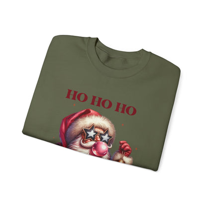 Ho Ho Ho Christmas Vintage Shirt, Santa Inspired, Funny santa sweatshirt - PopCultureByDesign36