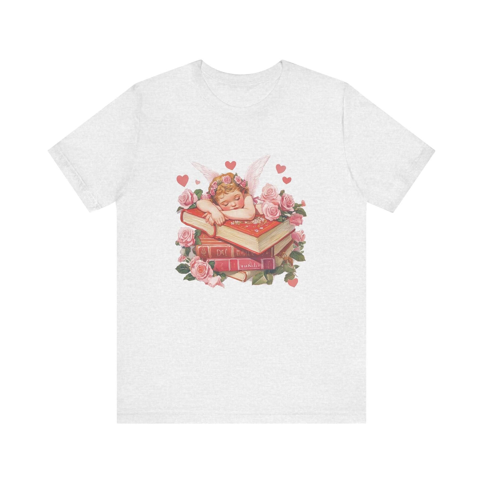 Reading Cupid Shirt, Funny Cupid Shirt, Cupid Love Shirt, Book Reader Shirt - PopCultureByDesign36