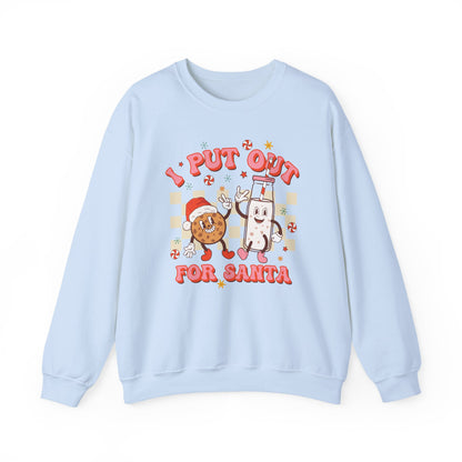Put Out For Santa Sweatshirt, Funny Christmas Shirt, Funny Santa Sweatshirt - PopCultureByDesign36