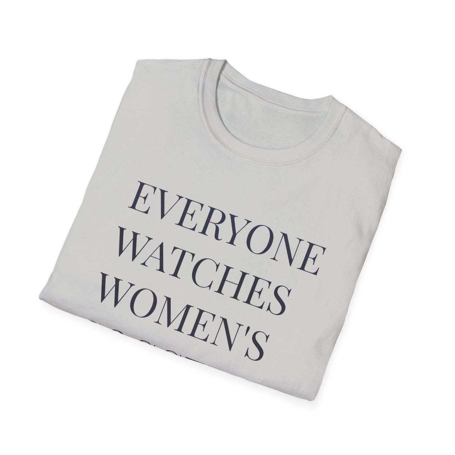 Womens Soccer T-Shirt, Female Athlete Sports Women's Sports - PopCultureByDesign36