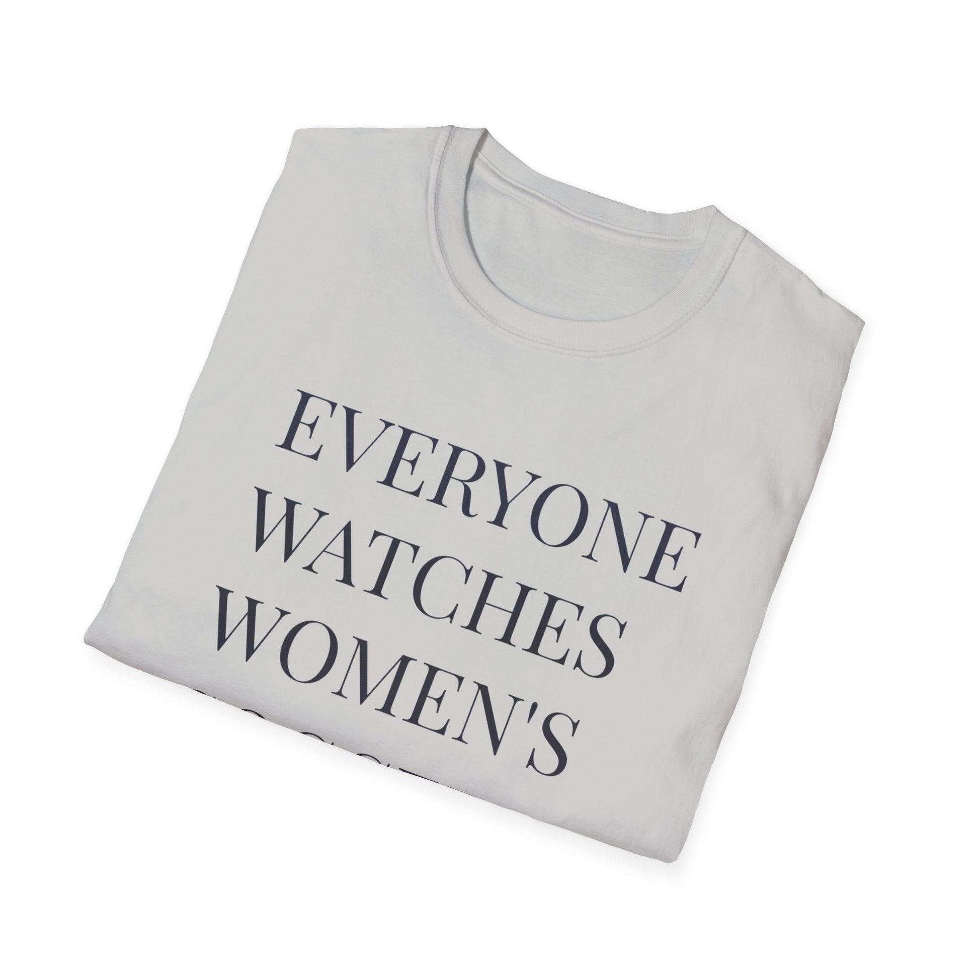 Womens Soccer T-Shirt, Female Athlete Sports Women's Sports - PopCultureByDesign36