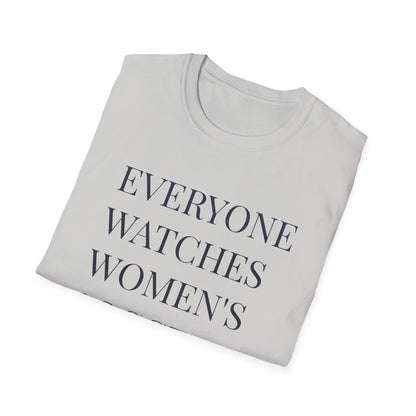 Womens Soccer T-Shirt, Female Athlete Sports Women's Sports - PopCultureByDesign36