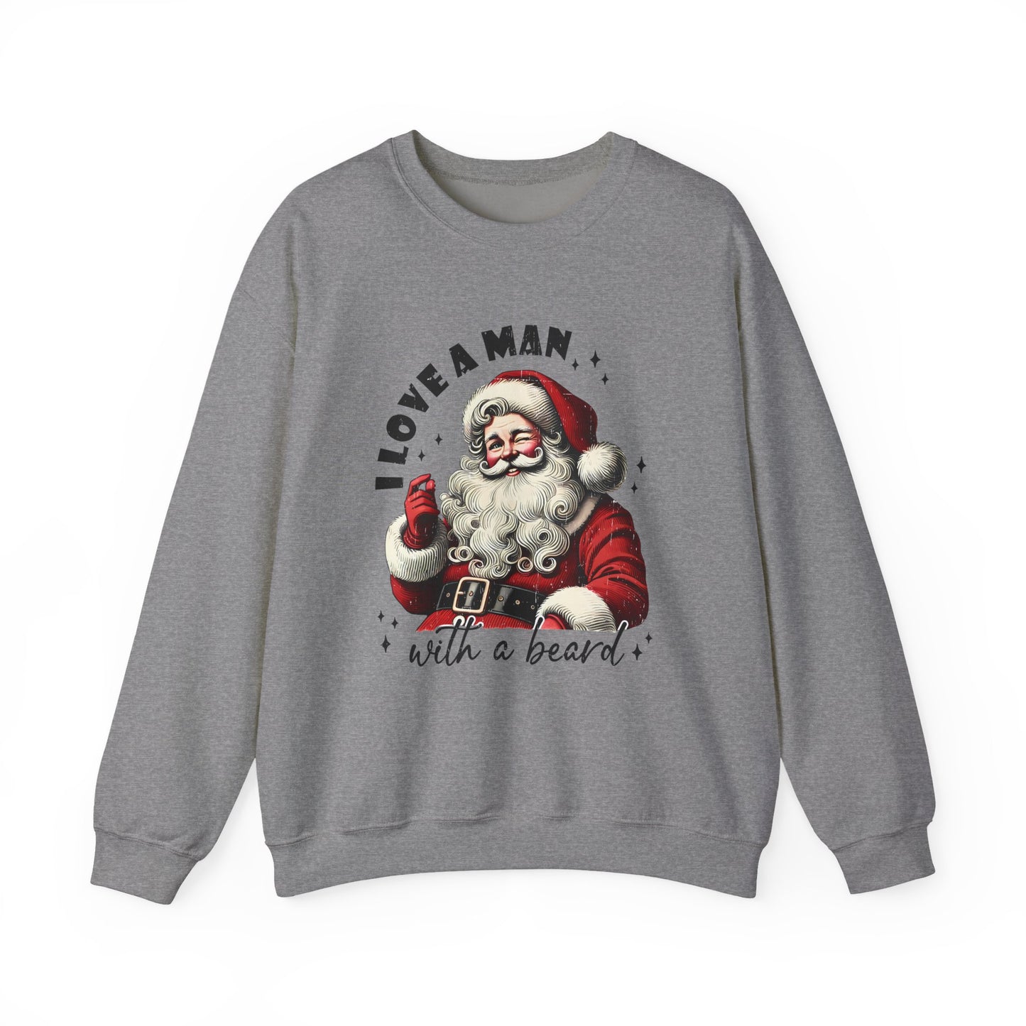 Retro Santa sweatshirt, Old school Santa, Sarcastic Santa, Funny Santa - PopCultureByDesign36