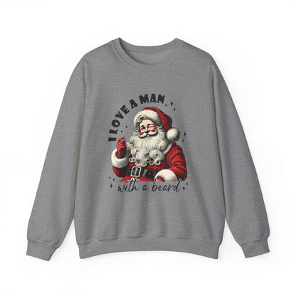 Retro Santa sweatshirt, Old school Santa, Sarcastic Santa, Funny Santa - PopCultureByDesign36