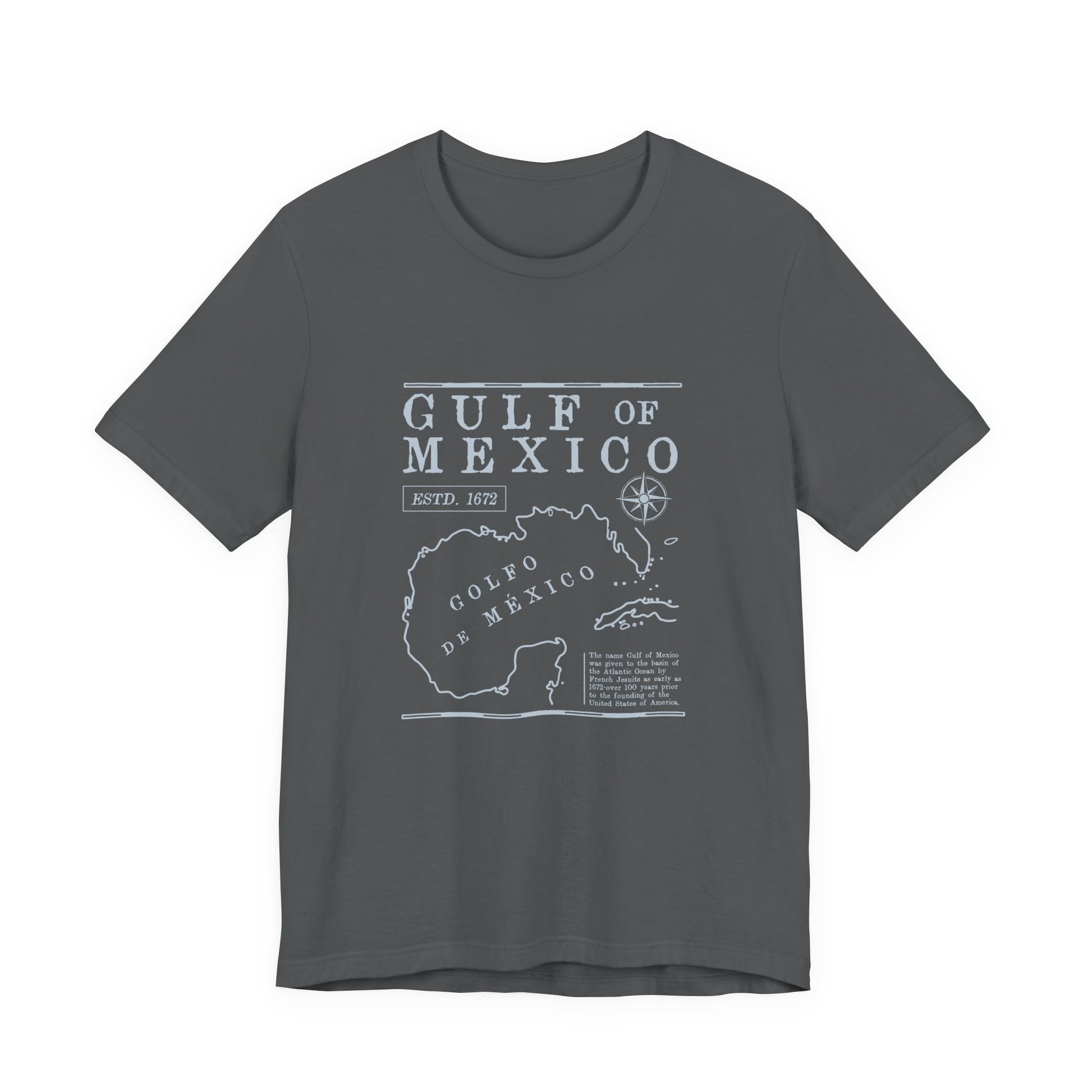 Gulf of Mexico Shirt, Gulf Coast Shirt, Historical Gulf of Mexico - PopCultureByDesign36