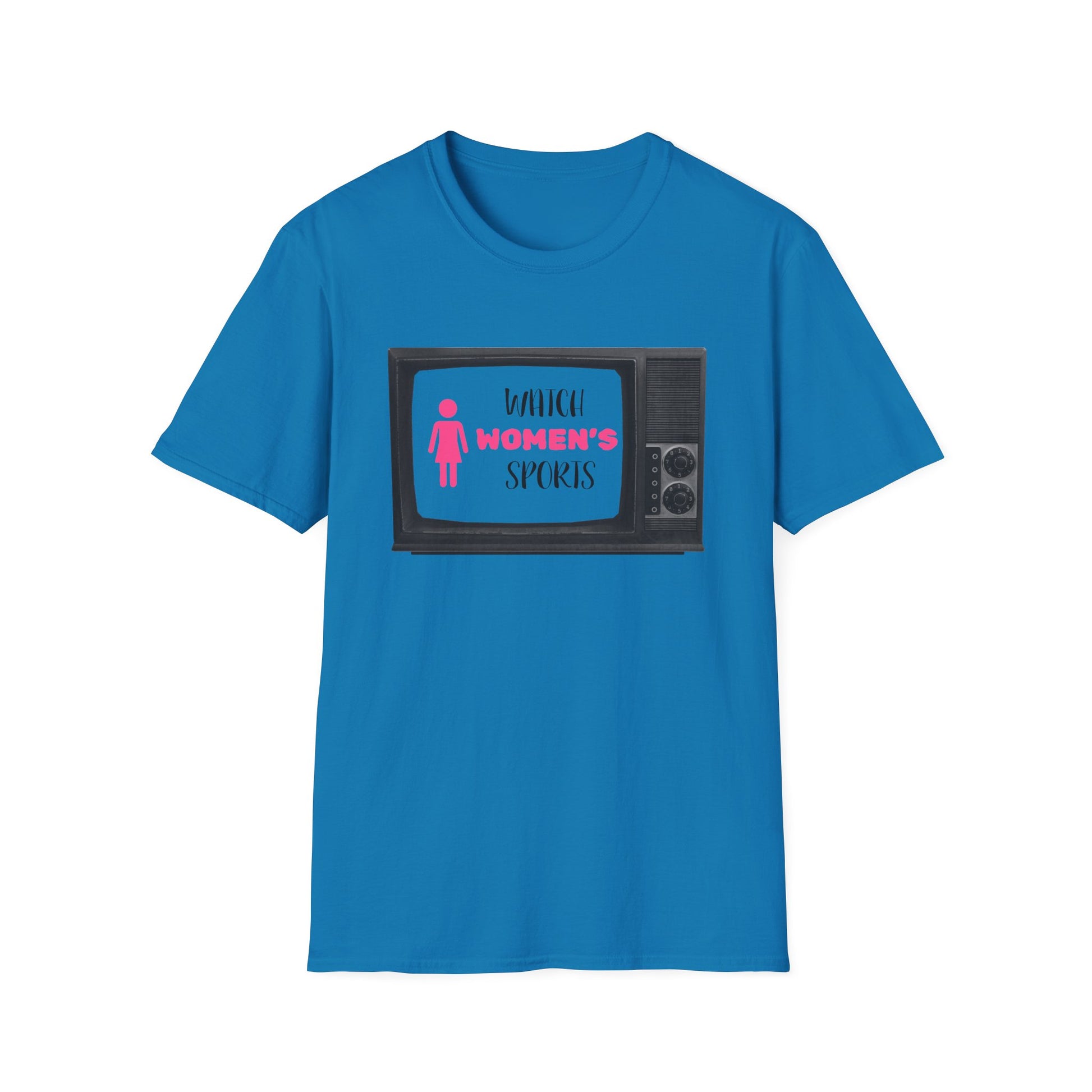 Watch Womens Sports, Women's Sports Supportive T-Shirt, Women In Sports - PopCultureByDesign36