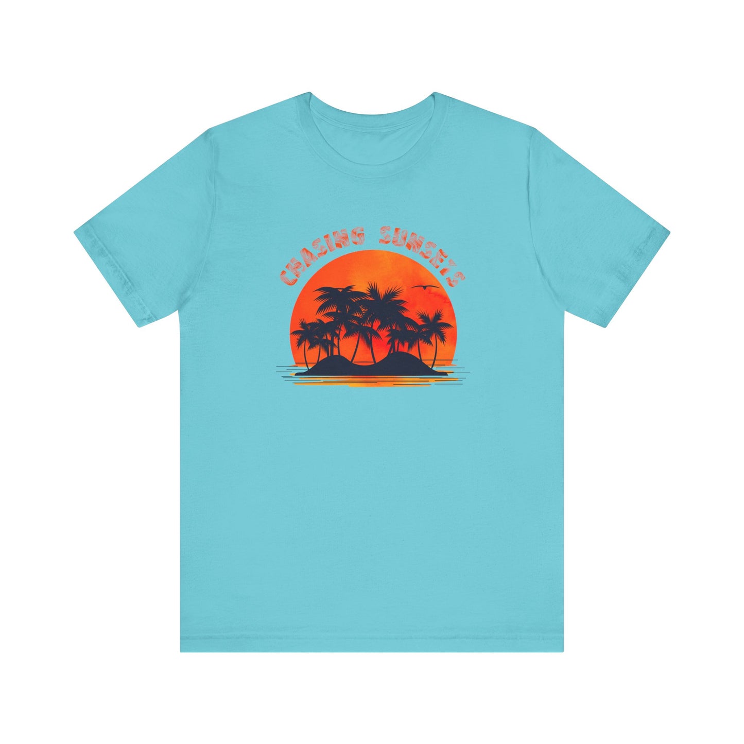 Vintage Palm Tree Shirt, Chasing Sunsets T-Shirt, Nature Shirt, Palm Beach Shirt - PopCultureByDesign36