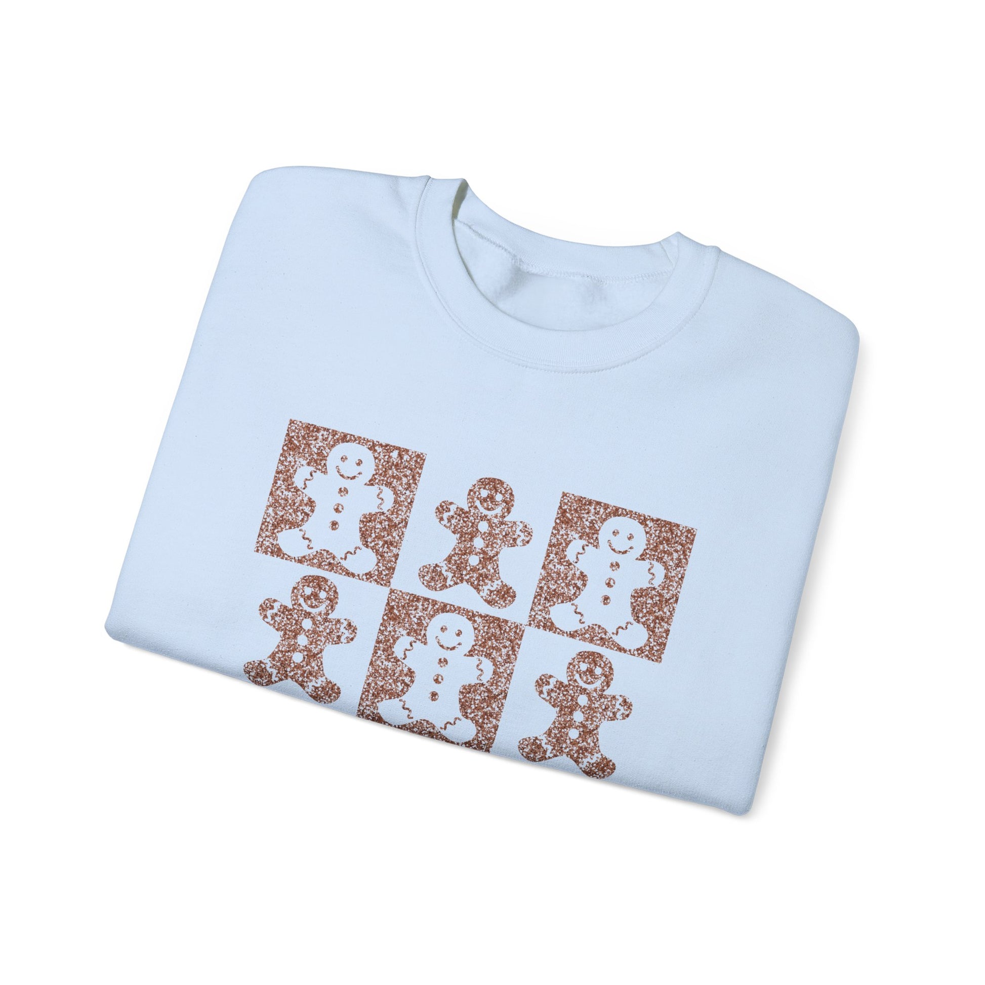 Gingerbread Cookie Croquet Sweatshirt, Holiday Baking Jumper - PopCultureByDesign36