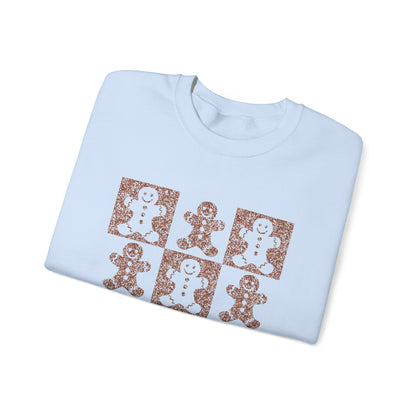 Gingerbread Cookie Croquet Sweatshirt, Holiday Baking Jumper - PopCultureByDesign36