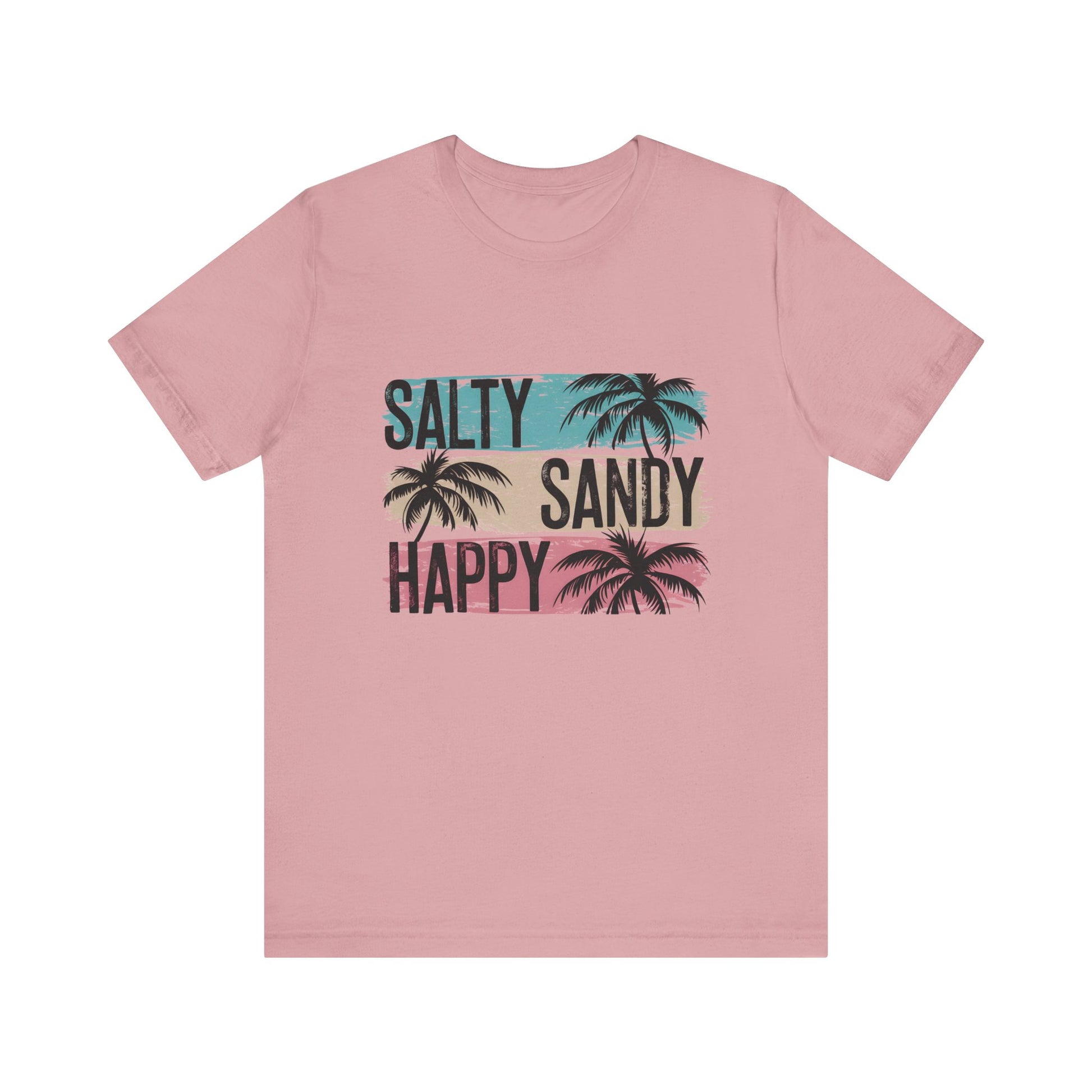 Salty Sandy Happy T-Shirt, Sandy Toes Salty Breeze Tee - PopCultureByDesign36