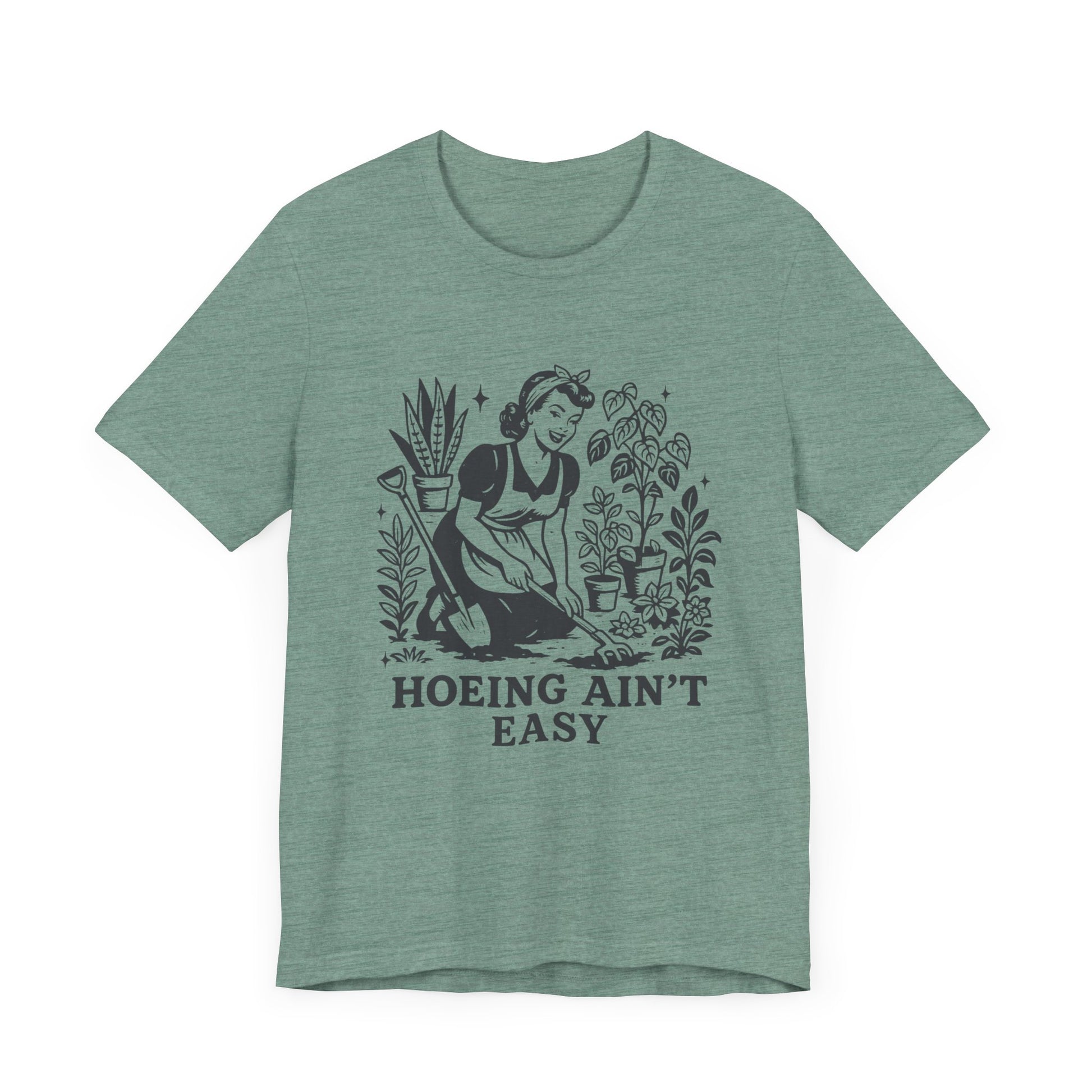 Hoeing Aint Easy Shirt, Funny Gardening Shirt, Dirty Shirts, Hoe Garden - PopCultureByDesign36