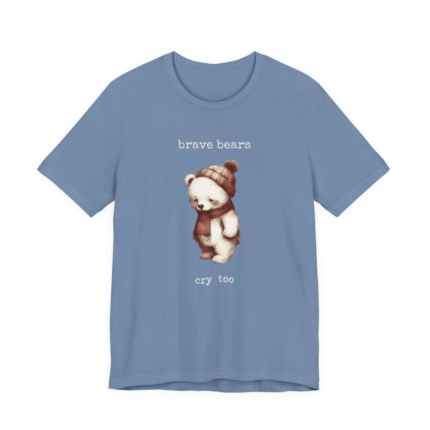 Brave Bears Cry Too Shirt, Vintage Bear Shirt, My tummy Hurts Shirt - PopCultureByDesign36