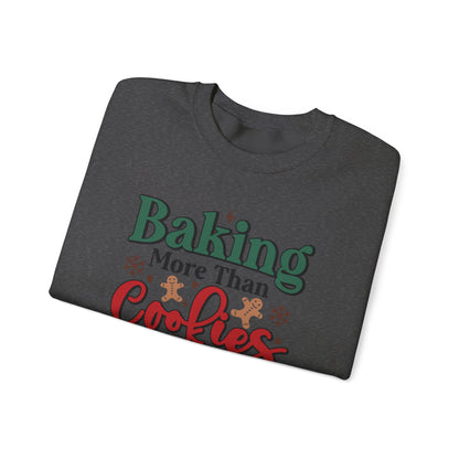Baking More Than Cookies This Year Sweatshirt, Pregnancy Reveal Sweatshirt - PopCultureByDesign36
